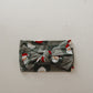 Bamboo Head Wrap | Santa Checkerboard