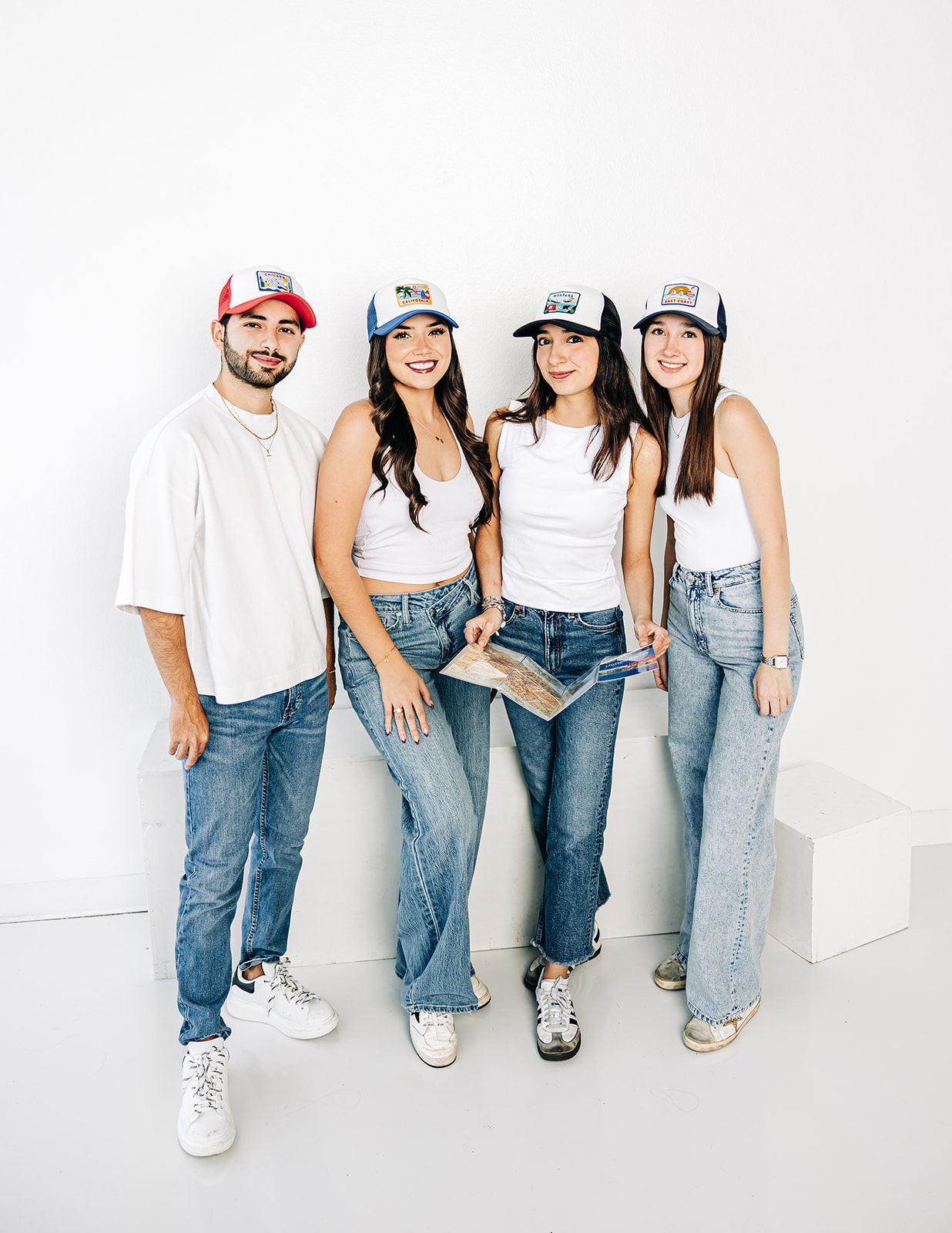 East Coast Postcard Trucker Hat