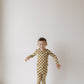 Bamboo Two Piece Pajamas | Olive Checkerboard