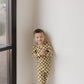 Bamboo Two Piece Pajamas | Olive Checkerboard