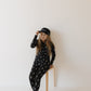 Bamboo Two Piece Pajamas | Midnight Lightning Bolt