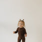 Bamboo Zip Pajamas | Coffee Bean