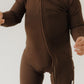 Bamboo Zip Pajamas | Coffee Bean