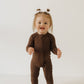 Bamboo Zip Pajamas | Coffee Bean