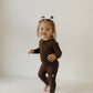 Bamboo Zip Pajamas | Coffee Bean