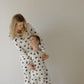 Bamboo Two Piece Pajamas | Black & White Yin Yang