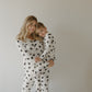 Bamboo Two Piece Pajamas | Black & White Yin Yang