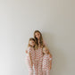 Toddler Short Sleeve Bamboo Lounge Set | Cherry Orchard