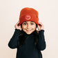 Rust Smiley Beanie