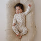 Bamboo Zip Pajamas | Checkerboard