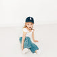 Navy Blue Letter Baseball Hat