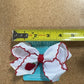Back-to-school Apple Applique Girls Hairpin 4 Inches/6.25 inches