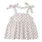 Organic Tie Up Top & Shorts Set - Lavender