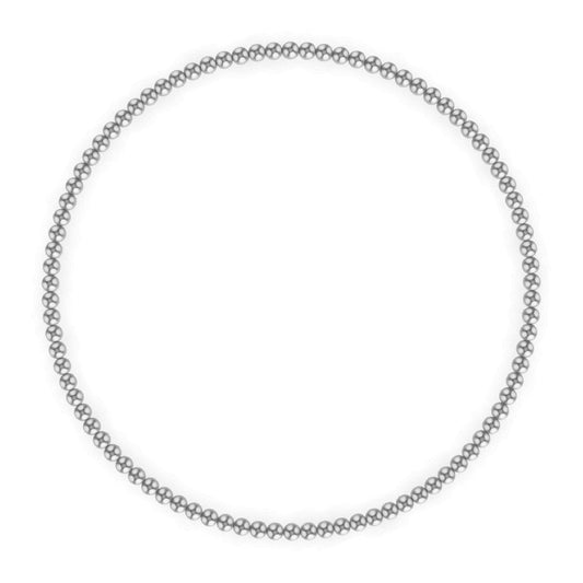 2MM Silver Ball Bracelet - Little Joy Co.