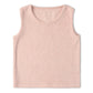 Organic Sleeveless Tee & Shorts Set - Blush