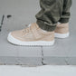 Play Perfect Beige Low Top {Premium Leather}