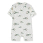 Mint Lobster Zipper Shortall Swimsuit