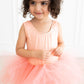 Bright Peach Tank Tutu Leotard