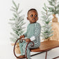 Green Stripes | ZIP ROMPER