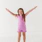 LAVENDER | Ruffle Tee + Shorts RIB SET