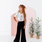 Girly Wreath | Scoop Back TEE