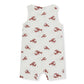Cream Lobster Tank Top Shortall