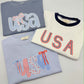 Coquette USA 4th of July Tee or Bubble Romper