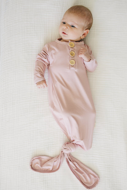 Newborn Bamboo Gown - more colors