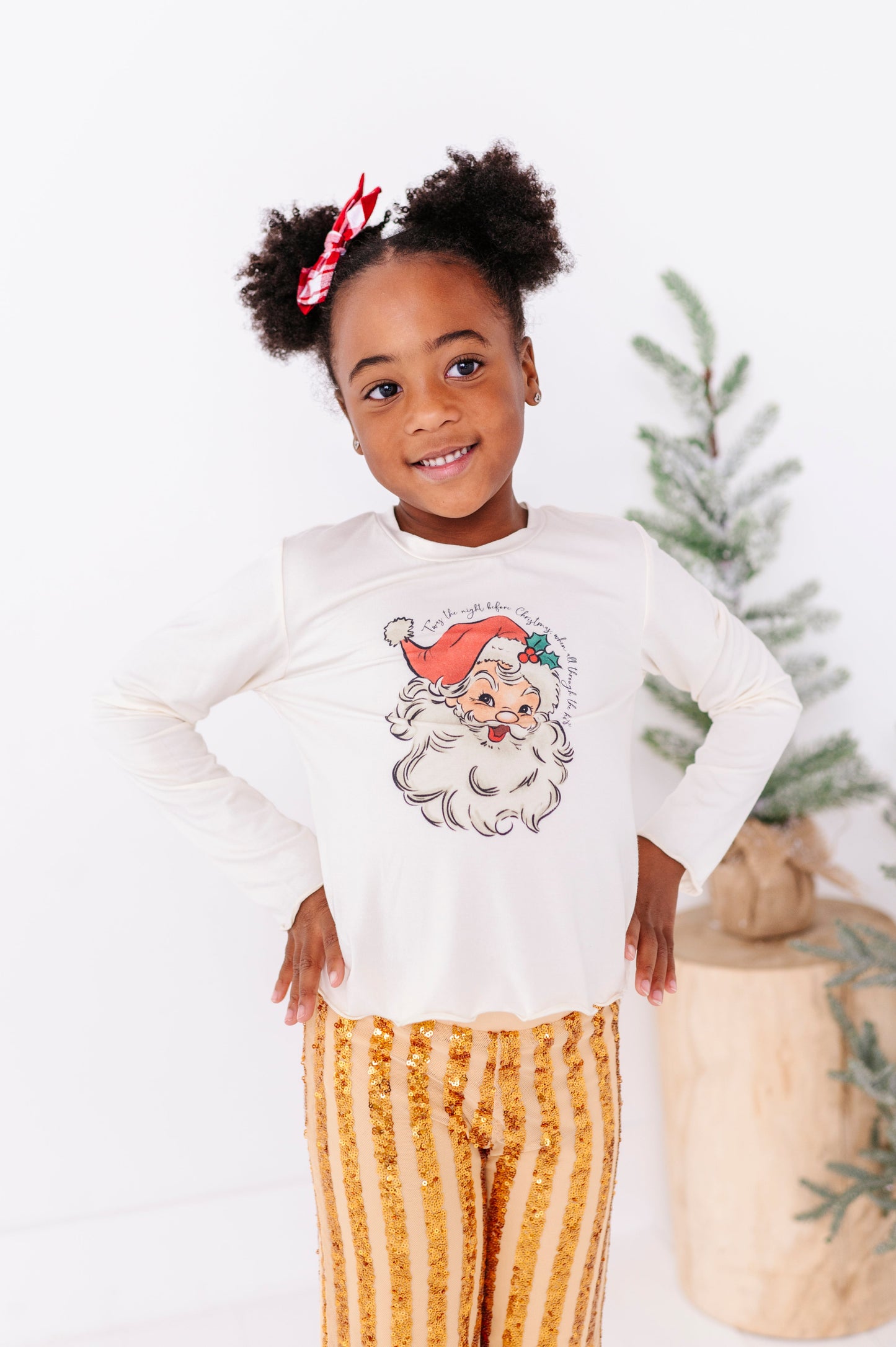 Jolly Santa | Bamboo Long Sleeve