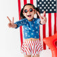 Stars + Stripes | Skirted Rashguard TWO-PIECE