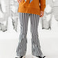Striped Bow | SIDE-SPLIT SWEATSHIRT