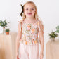 Vintage Blooms | Peplum + Crop Pants Set