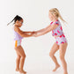 Sunny + Stripes: Ruffle TWO-PIECE Tankini