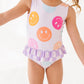 Smilies + Check: Ruffle Skirt ONE-PIECE