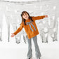 Striped Bow | SIDE-SPLIT SWEATSHIRT