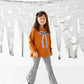 Striped Bow | SIDE-SPLIT SWEATSHIRT