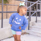 Pastel Gingham Jack O'Lantern Crewneck Sweatshirt or Romper
