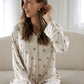 Women's Bamboo Button Up Lounge Set | Gingersnap