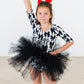 Perfectly Tied 3/4 Sleeve Tutu Leotard