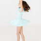 Aqua S/S Twirl Leotard