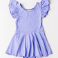 Periwinkle S/S Twirl Leotard