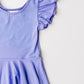 Periwinkle S/S Twirl Leotard