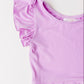 Bright Lilac S/S Twirl Leotard