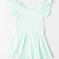 Pastel Green S/S Twirl Leotard