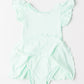 Pastel Green S/S Twirl Leotard