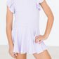 Lavender S/S Twirl Leotard