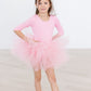 Bubblegum Pink 3/4 Tutu Leotard