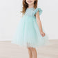 Sage Shimmer Tutu Dress