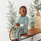 Green Stripes | ZIP ROMPER