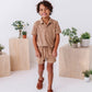 Sand Check Terry | Boys Set